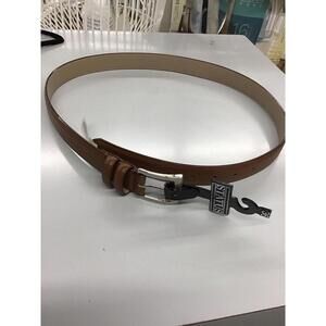 Status belt size 36 genuine leather cognac color brand new from JCPenney